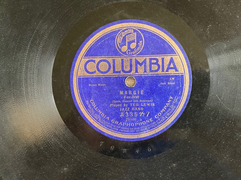 Victrola Record Broadway Rose / Margie Columbia A3351