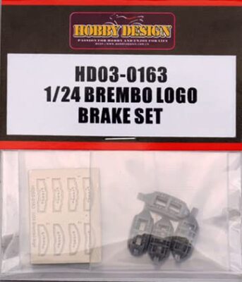 1/24 Hobby Design Brembo Brake Set Hd03-0163