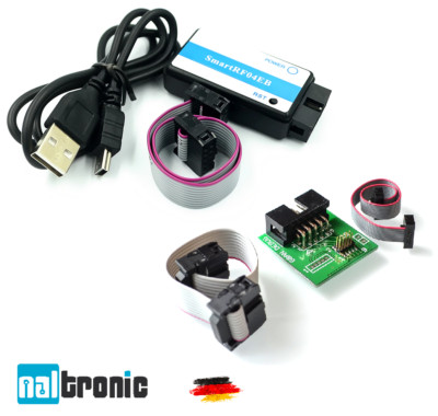 CC Debugger + Adapterkabel für CC2531 CC2530 CC2540 USB Stick Zigbee SmartRF04EB