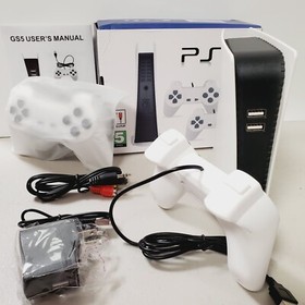 GS5 Game Console - 300 Retro classic Mini Gamer duel USB Wired Controllers