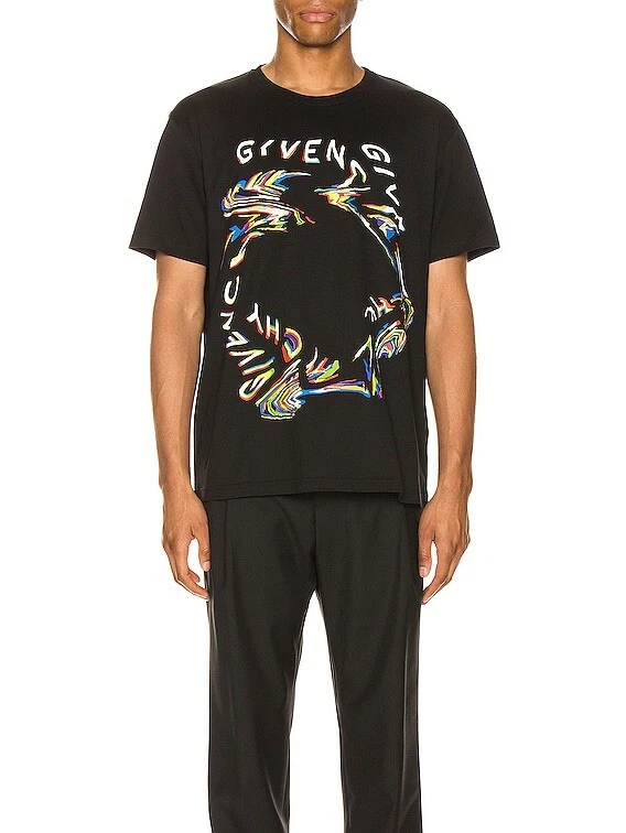 Givenchy graphic top t shirt