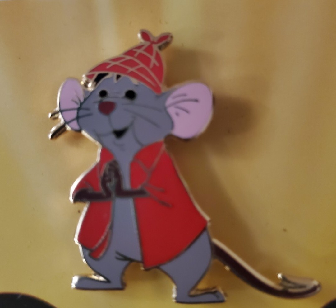 Aristocats Mouse Roquefort Disney Mice Mouse LE 1000 Limited Edition Pin
