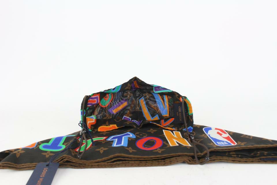 LV ヴァージルアブロー モノグラム アニマルマスクカバー バンダナ Virgil Abloh Louis Vuitton NBA Monogram Mask and Bandana Set