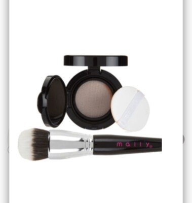 Mally Flawless Finish Transforming Effect Foundation Medium .42 oz with Brush
