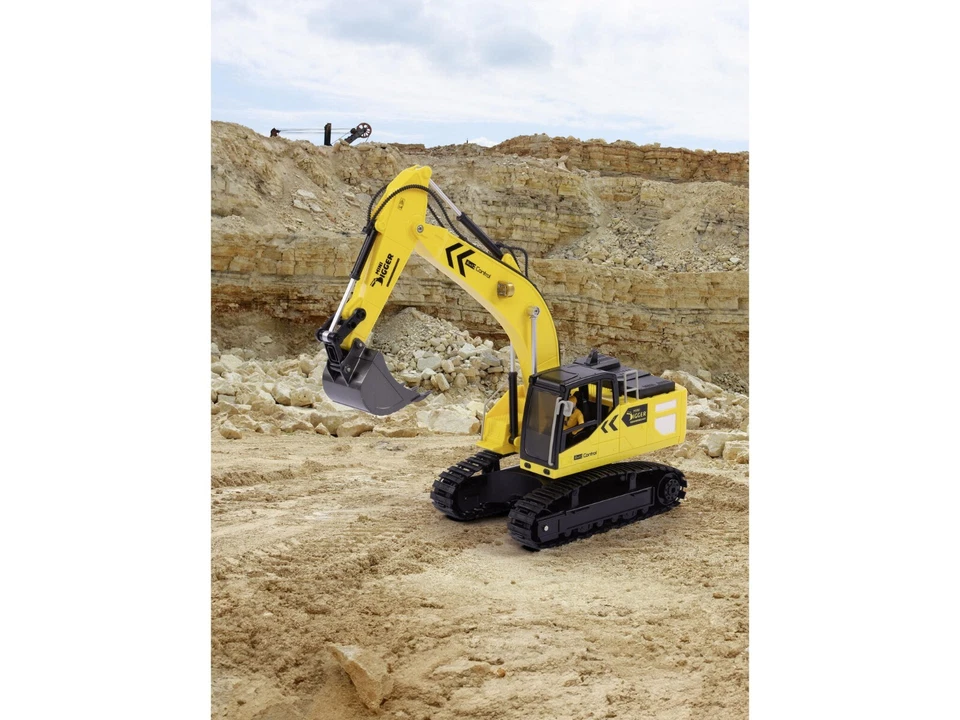 RC Bagger mit Metallschaufel 1:18 ferngesteuert Mini Digger 2.0 Revell 24638 NEU - Bild 3 von 4