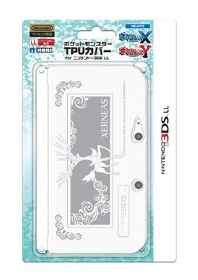 Pok?mon Xerneas TPU Cover Case für Nintendo 3DS XL / LL Schutz Schale Neu JP