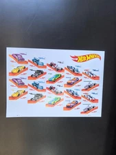 US Stamps 2018 Hot Wheels Scott#5321-30 5 Sheets of 20(total of 100)