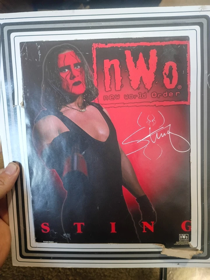 1998 WWF Wrestler Titan Sports Framed Prints 8"x10" Used See Pics/Description B - Image 2 of 4