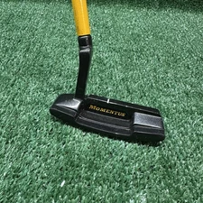 RH Momentus Golf Heavy Weighted Training Putting Aid Club 34” Putter Split Grip