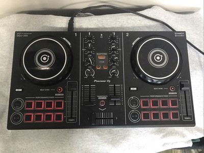 Pioneer DJ DDJ-200 Smart DJ Controller 2-Channel rekordbox WeDJ w/ Cable