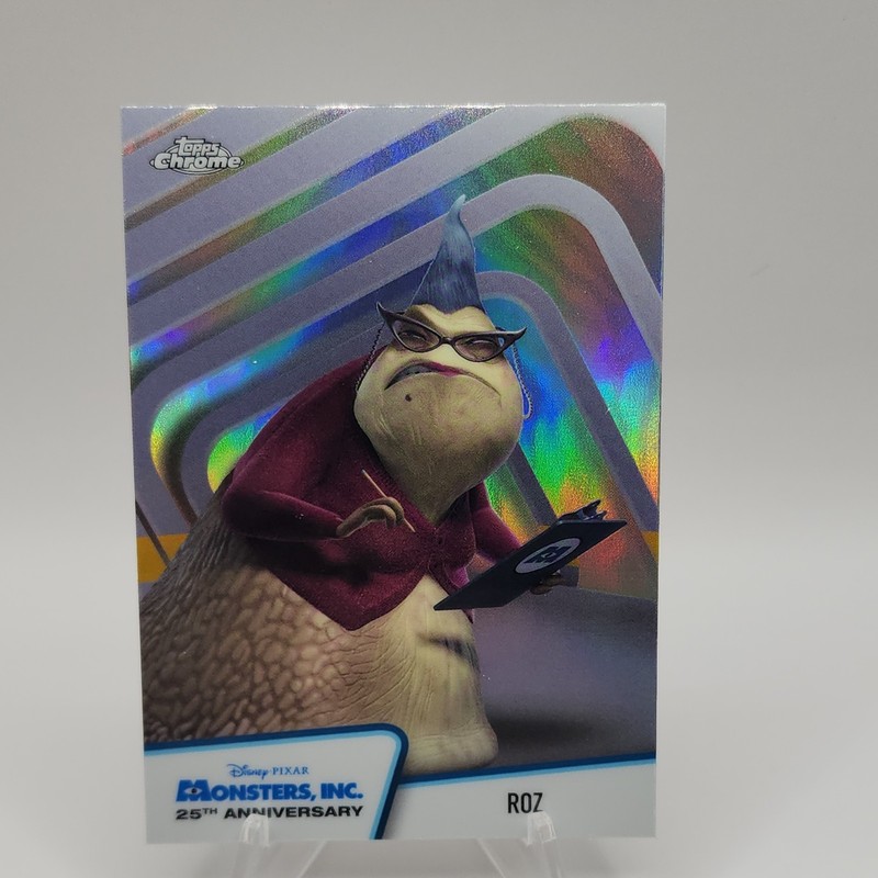 2026 Topps Chrome Disney Monsters Inc 25th Anniversary Insert Roz
