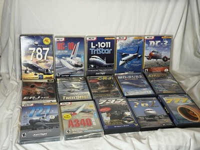 Microsoft Flight Simulator X FSX Add-On Lot Just Flight Aerosoft Wilco 15 PC