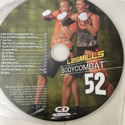 Lesmills BODYCOMBAT50 DVD LES MILLS BODYCOMBAT DVD LES MILLS
