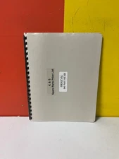 K&S S-PRICE-LIST 800 Spare Parts Price List Reference Guide