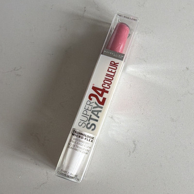 Maybelline New York SuperStay 24 Color Timeless Rose Shine Transfer-Proof 0.07oz