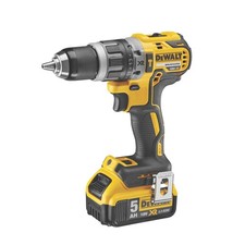 DeWalt Combi Drill Cordless 18V 2x5Ah Li-ion DCD796P2-GB Brushless Lightweight