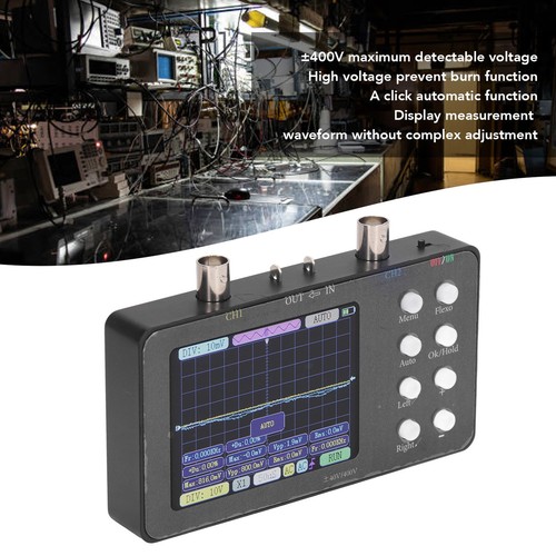 Digital Oscilloscope 2 Channel Portable Signal Generator 2Mhz Bandwidth 50M BST - Picture 9 of 22