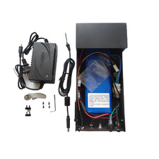 External Battery Pack Metal Box with Stand for XIEGU G90 G90S HF Radio Accessory