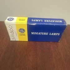 GE GENERAL ELECTRIC MINIATURE LAMPS 222 Unit 5 LAMPS Total