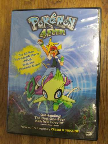 POKEMON 4EVER FOREVER DVD INCLUDES EXCLUSIVE POKEMON SHORT FREE SHIPPING
