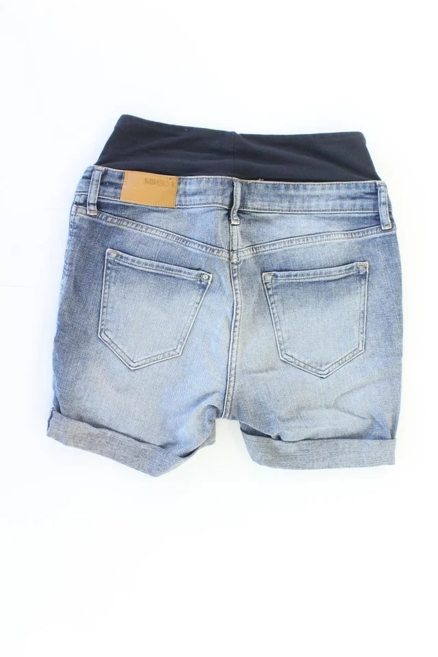 ✨ H&M Umstandsmode für Damen Gr. 34, XS blau aus Baumwolle ✨ - Bild 4 von 4