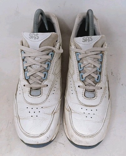 SAS Womans White Tour II Lace Up Walking Sneaker Shoes Sz 9 S USA - Picture 5 of 9