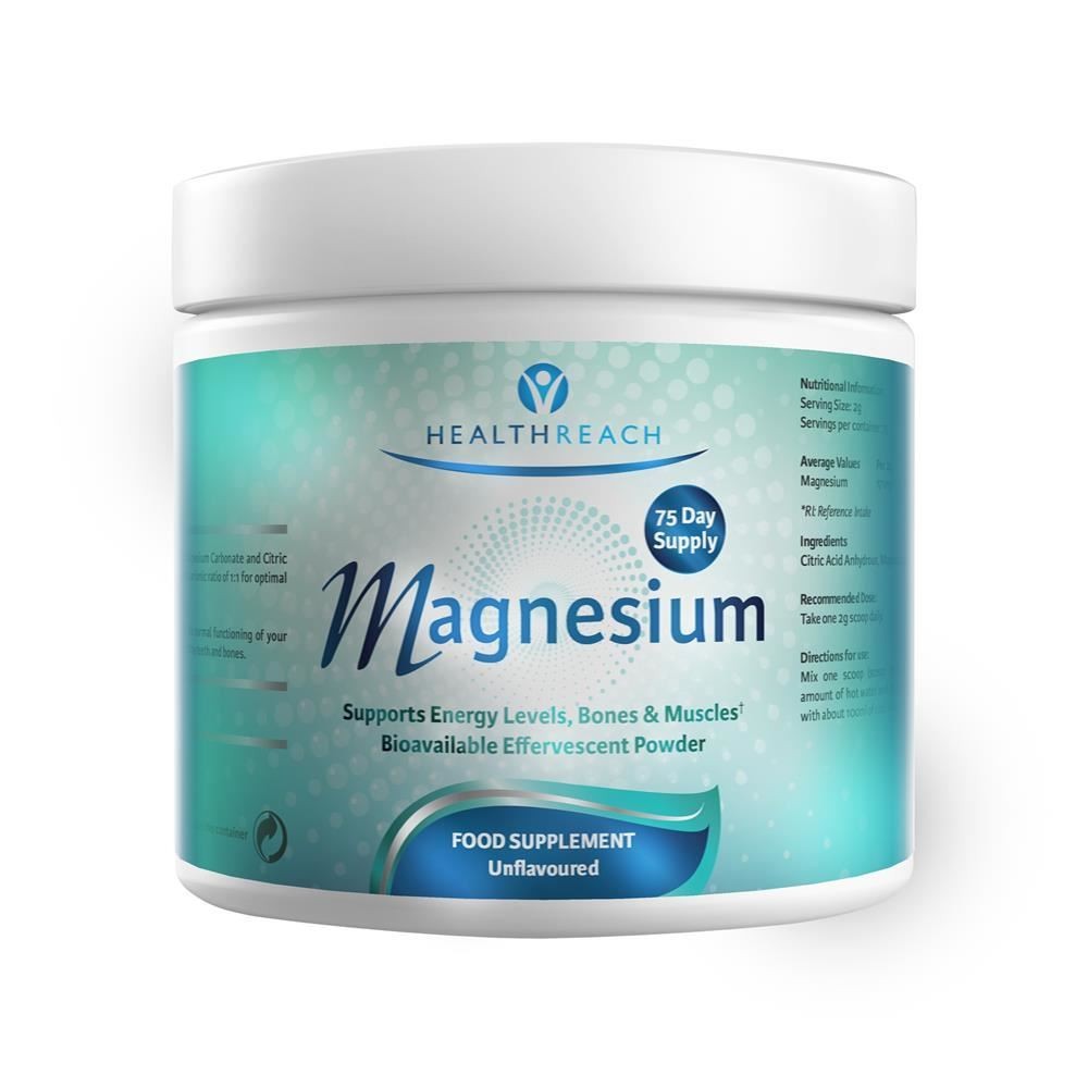 Healthreach Magnesium Unflavoured Powder 150g - Image 2
