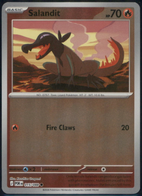 #ad Salandit 015 088 Perfect Order Reverse Holo NM M $1.45