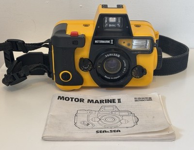 Sea & Sea Motormarine 2 Unterwasser Action Kamera Wasserdicht Scuba 35mm VINTAGE
