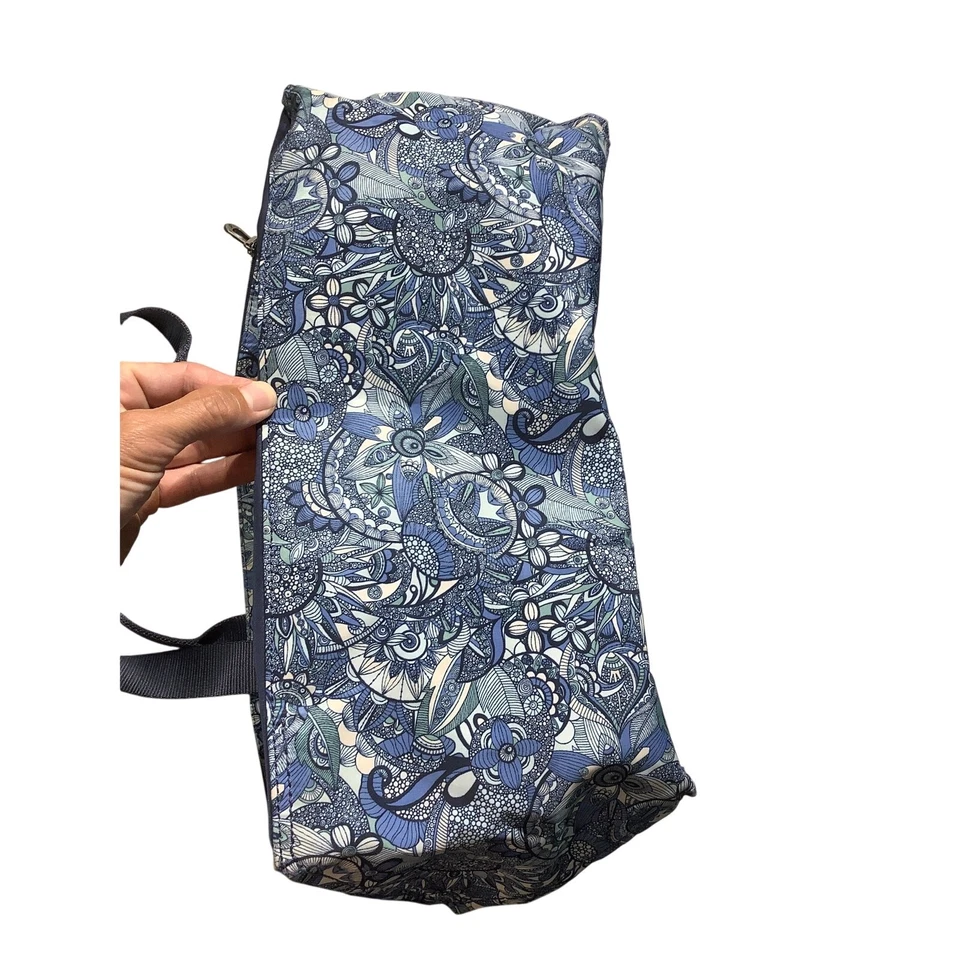 Bolso de Mano Sakroots Azul Floral - Boho, Viaje, Multibolsillo Foto 4 de 4