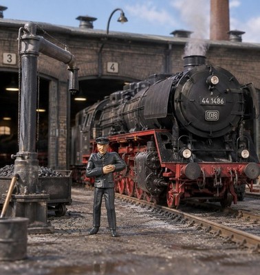 0240013 Merten Große Spur G/LGB Lokführer, Zubehör Modellbahn Dioramen, GMK