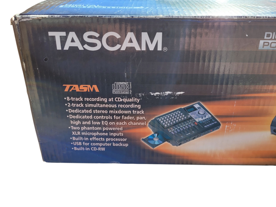 Tascam DP-01FX 8-Track Digital Studio Workstation w/ Built-in