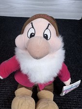 Disney Store Original Grumpy Plush Doll Snow White and the Seven Dwarfs 12  