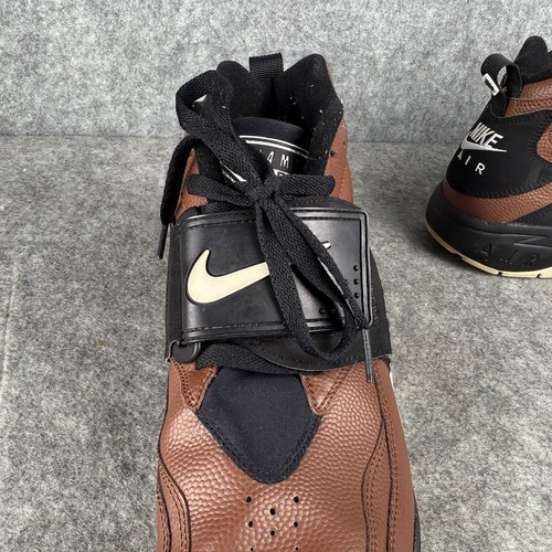 Mens 2013 Nike Air Diamond Turf Field Brown Football Sneaker Size 10 - Picture 14 of 17