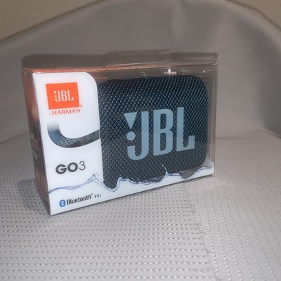 JBL Go 3 Portable Waterproof Bluetooth Speaker (Aqua) BRAND NEW!! 5 hrs playtime