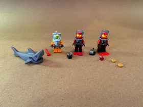 LEGO CITY Lot of 2: Deep Sea Submarine (60092) + Deep Sea Starter Set (60091)