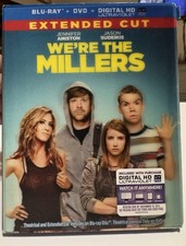 We're The Millers Blu-Ray DVD Movie W Lenticuler Slipcover