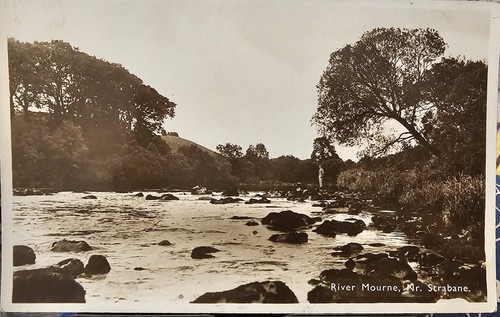 Northern Ireland Neare Strabane River Mourne Real Photo Postcard 1920s ...