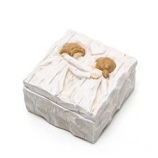 Hodao Friendship Jewelry Keepsake Box Sculpted Hand-Painted Keepsake Box Anni...