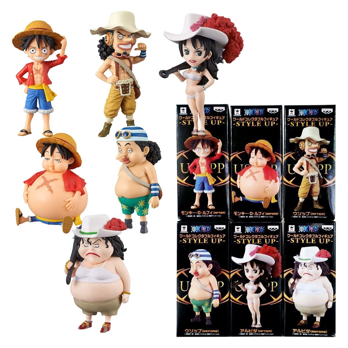 LGB Forbidden Fruit タンクトップ ワンピース size1 ONE PIECE World Collectible Figure WCF STYLE UP Monkey D. Luffy