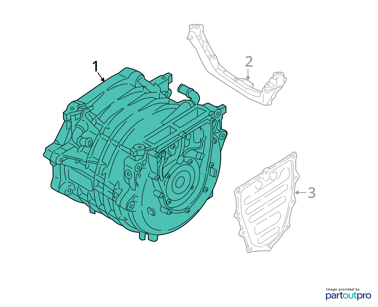 2014-2020 BMW I8 OEM 1.5L AWD HYBRID E DRIVE UNIT MOTOR ASSEMBLY 29K MILES