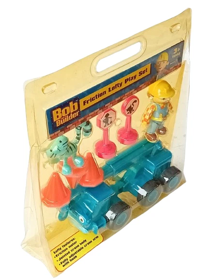 Bob the Builder FRICTION LOFTY PLAY SET Bob Pilchard Action Figures 2002 BNIB - Image 2 of 4