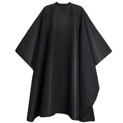 64'' x 56'' Waterproof Barber Cape for Men   Adjustable x 64'', Pure Black 