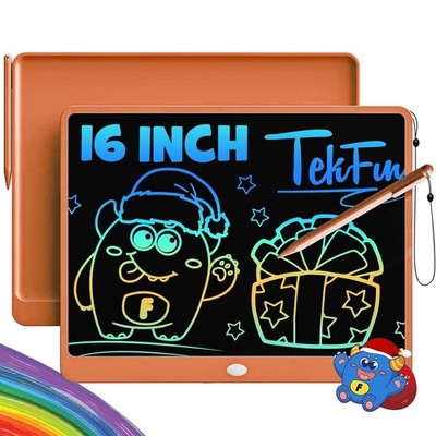 LCD Writing for Adults, Large Doodle Board, 16 Inch Colorful Drawing Writing ...