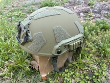 Large - Level IIIA Ballistic Kevlar Helmet, Fast/wendy Style Made With Kevlar