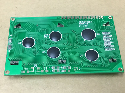 (1 PC)   PTC  PC2004D-YLFSD-O  LCD Module CHAR 20X4 STN YELLOW-GRN   