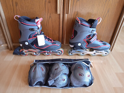 K2 Skate Flight Alu M Inline-Skater mit Protective 3 Pack
