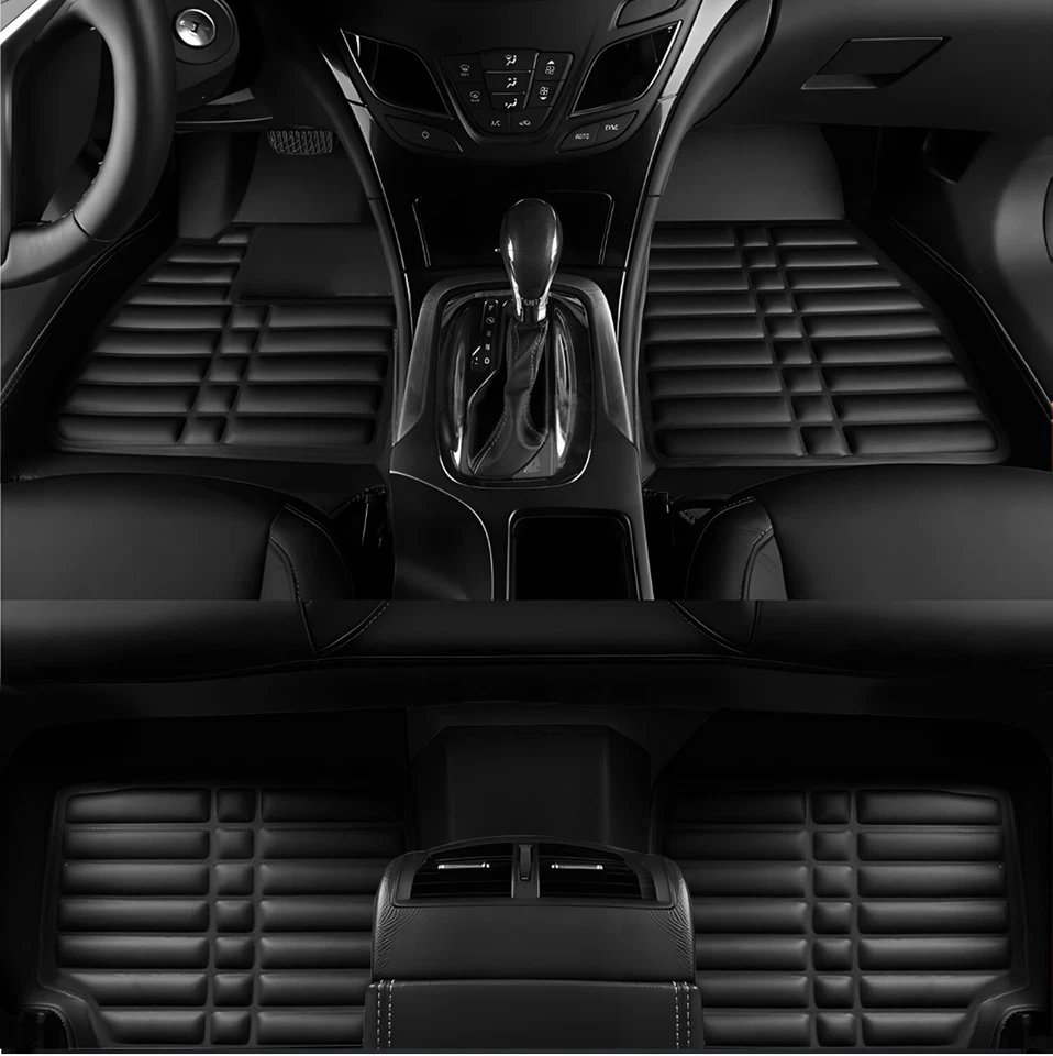 Juego de 5 alfombrillas de cuero para BMW para todo tipo de clima de alta resistencia Foto 4 de 4