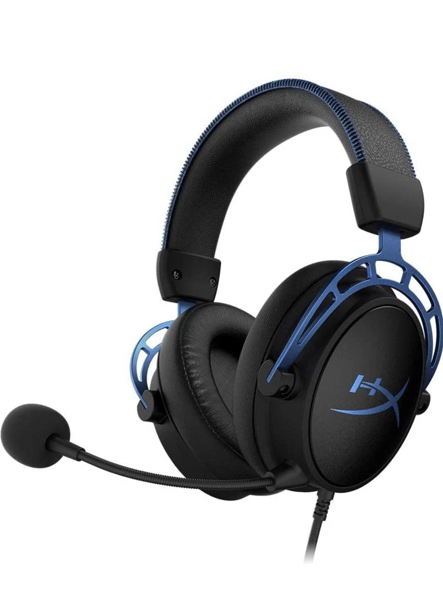 HyperX Cloud Alpha S Wired 7.1 Surround Sound Gaming Headset PC BLUE MAC PS4