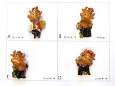 SET DA 12 PEZZI Calamita Magnete Frigo Fridge Magnets  MUCCA LEGGE LIBRO MUCCACO